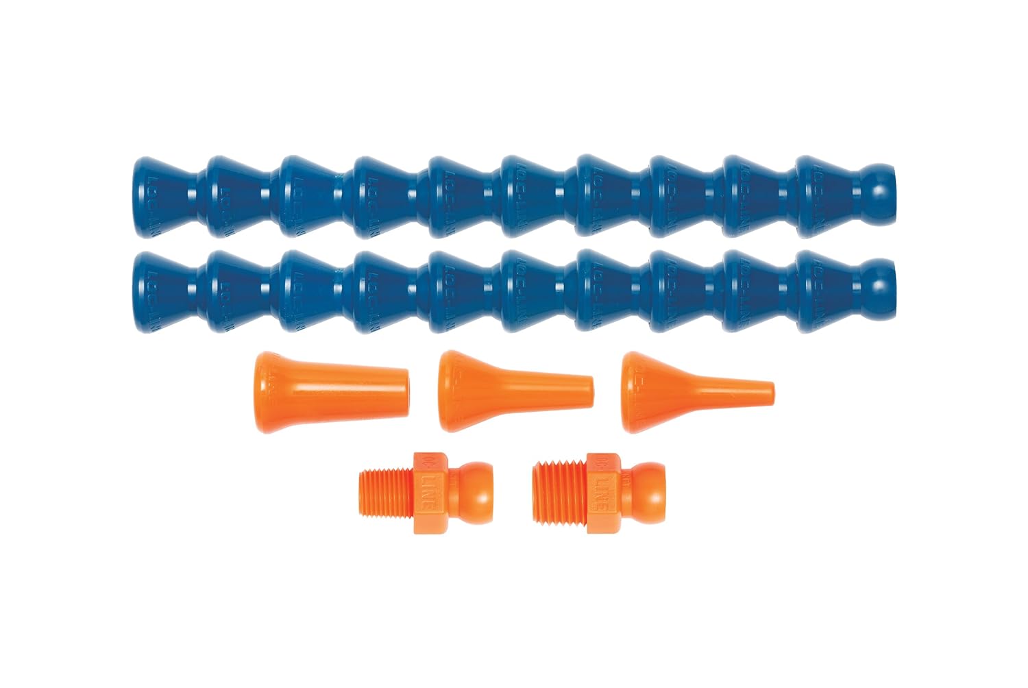 Loc-Line 51838 Coolant Hose End Caps - 1/2" Hose ID, Acetal Copolymer, Pack Of 4