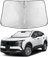 Vista 184 de EcoNour Parasol para parabrisas de camiones con bolsillo de almacenamiento Parasol reflectante de material 240T para protección contra rayos UV