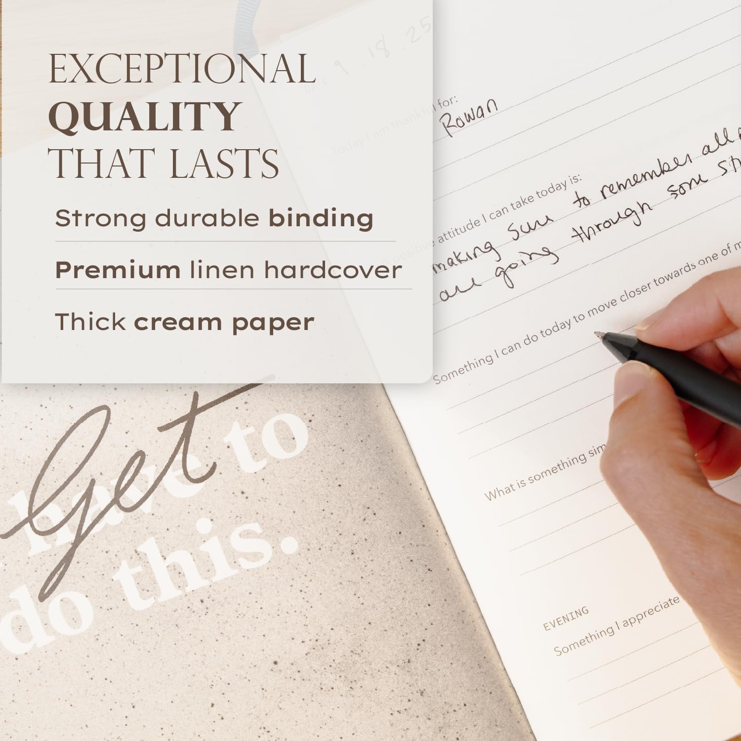 ANECDOTE.感謝の日記 &ndash; 幸福、マインドフルネス、反射のためのグッドデイジャーナル、幸せでストレスの少ない気分、インスピレー