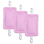 Door Silencer Door Jammer Door Closer Cushion Nursery Door Silencer Door Latch Cover 3 Pack for Noise Reducing Quiet Doors Baby Toddler Safety 3.25 x 5.5 Inch (New Pink)