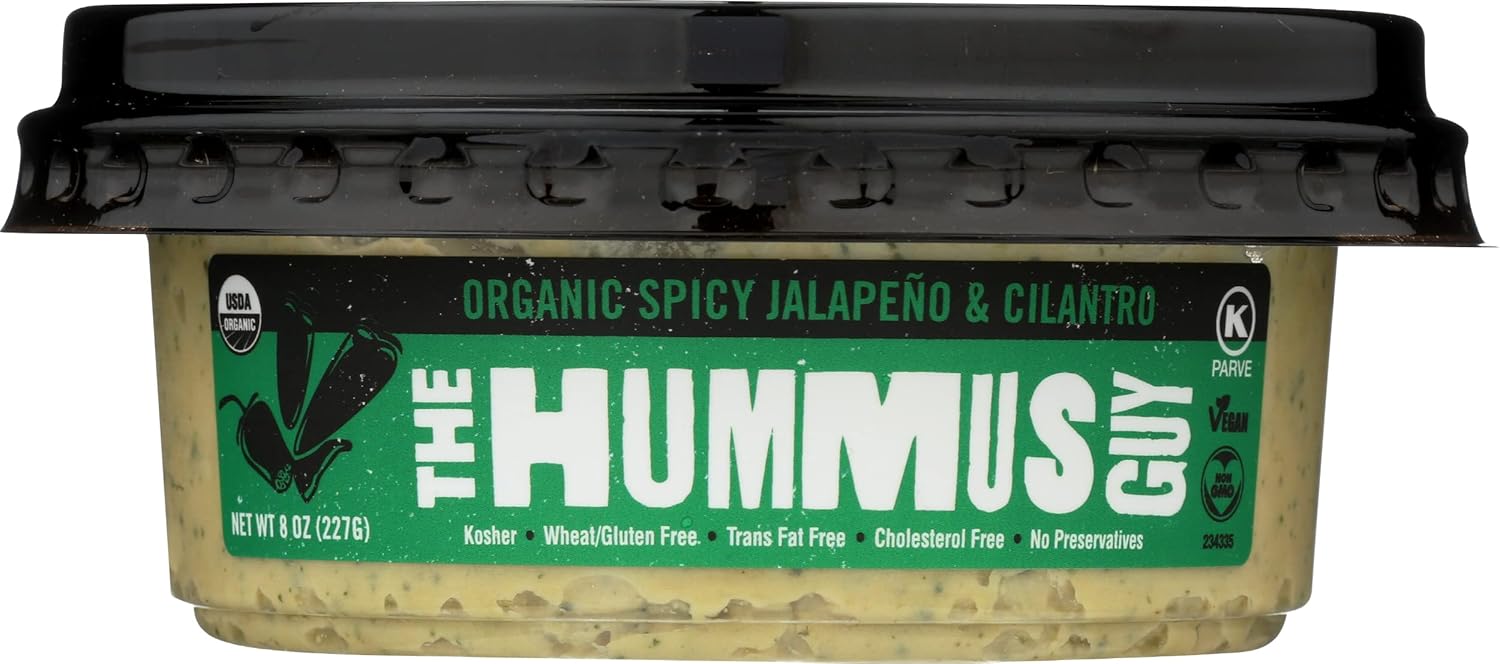 THE HUMMUS GUY Organic Spicy Jalapeno Hummus, 8 OZ