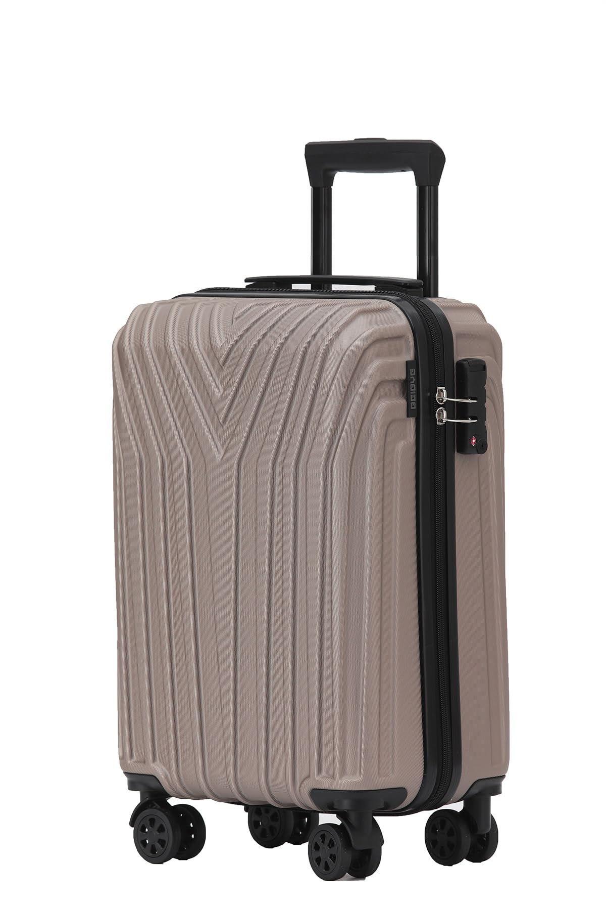 BEIBYE 3-teiliges Kofferset Hartschale, Reisekoffer mit TSA-Schloss, 4 Zwillingsrollen und Teleskopgriff, Erweiterbar bei Größe XL und L (M ohne Erweiterung), Trolley Koffer Set
