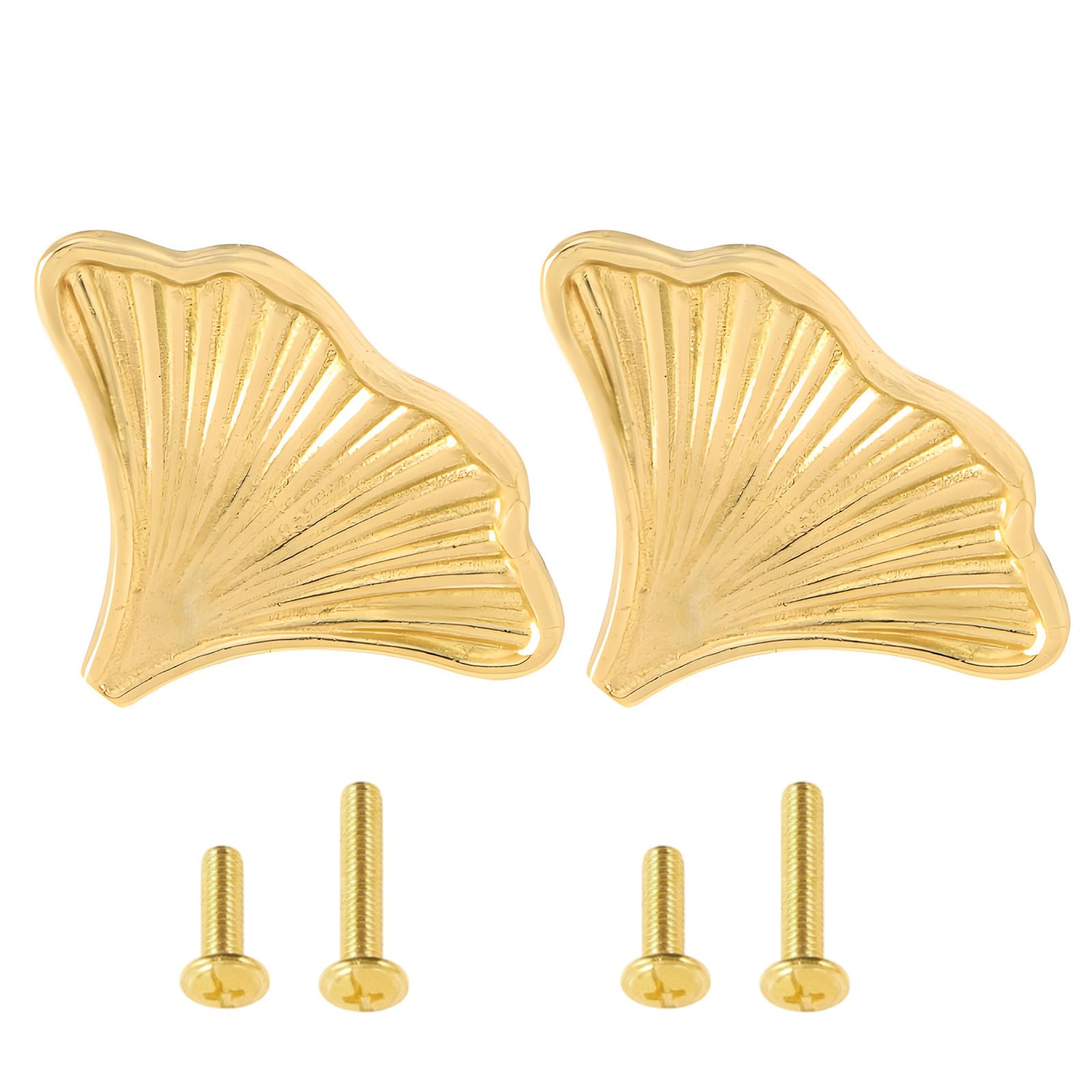 Kokdid Primary Color Unique Drawer Pulls Brass Dressers Knob Cupboard Handle Modern Furniture Handle Leaves Shape Bedside Cabinet Pull Brass Cabinet Pull And Knob