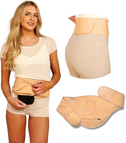 Fundas para bolsas de ostomía para mujer, cinturón de colostomía, aprobado por la FSA y la FHA, bolsa para estomía, funda de illeostomía, bolsa para