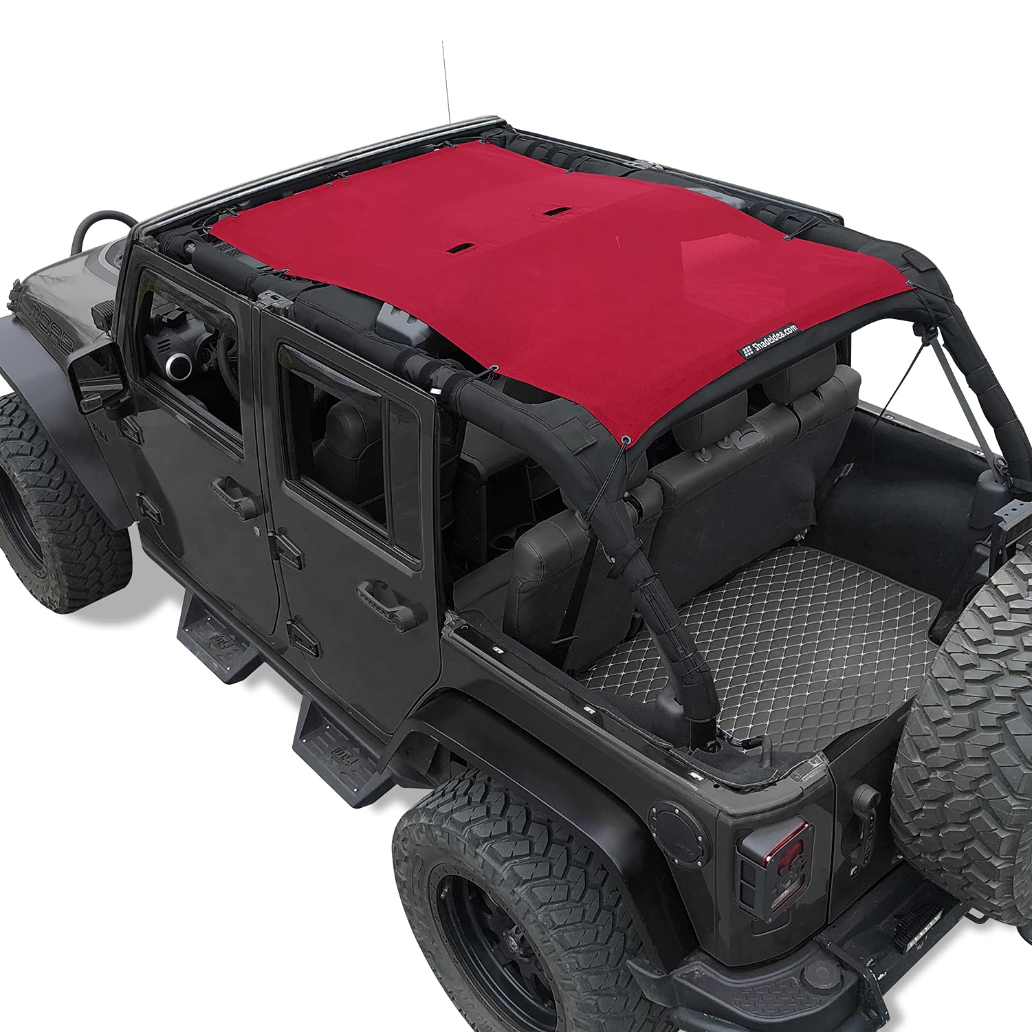 JK Sun Shade Top Compatible with Jeep Wrangler Sunshade Mesh Roof