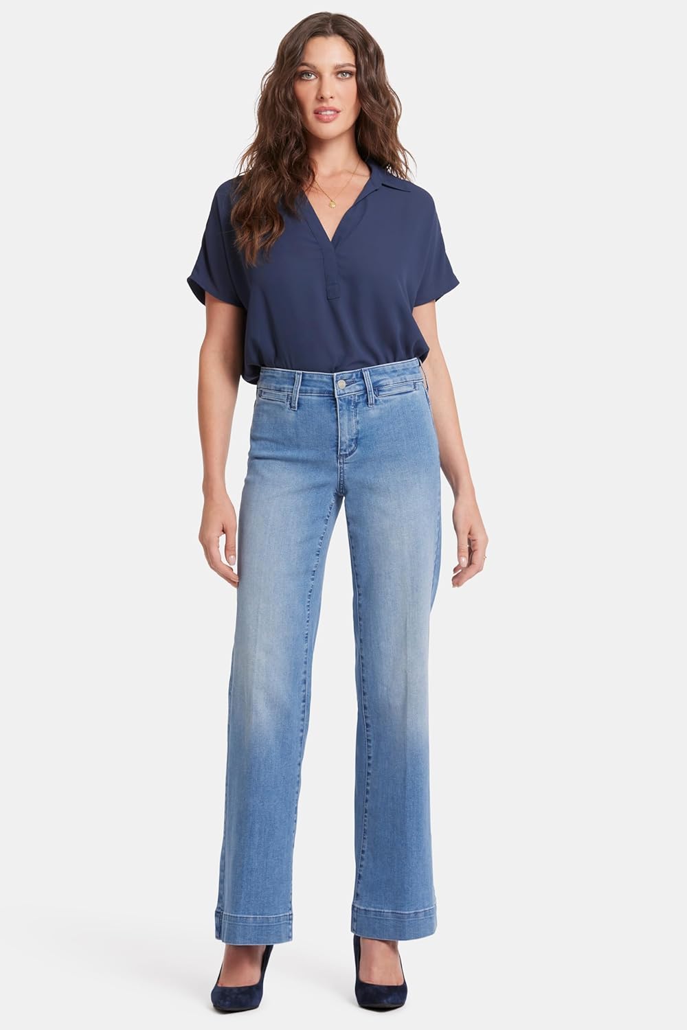 NYDJ Women's Teresa Wide Leg Ankle - Image 4