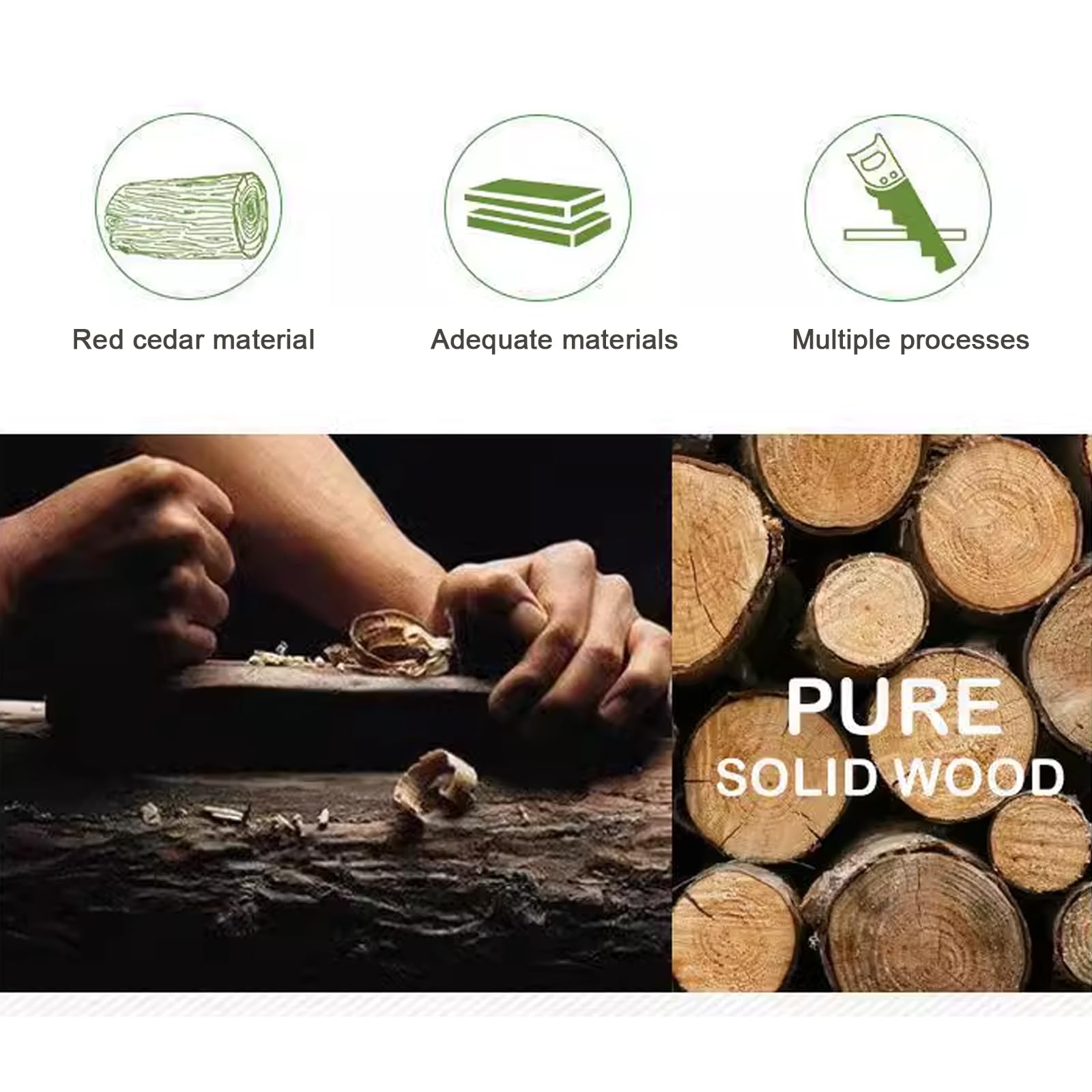 Genérico Alfombrilla de baño de Madera Antideslizante - Felpudo de Ducha de bambú Natural, Rectangular, con Patas Antideslizantes (60 x 110 cm/24 x 43 Pulgadas) para Mayor Seguridad y Comodidad en el