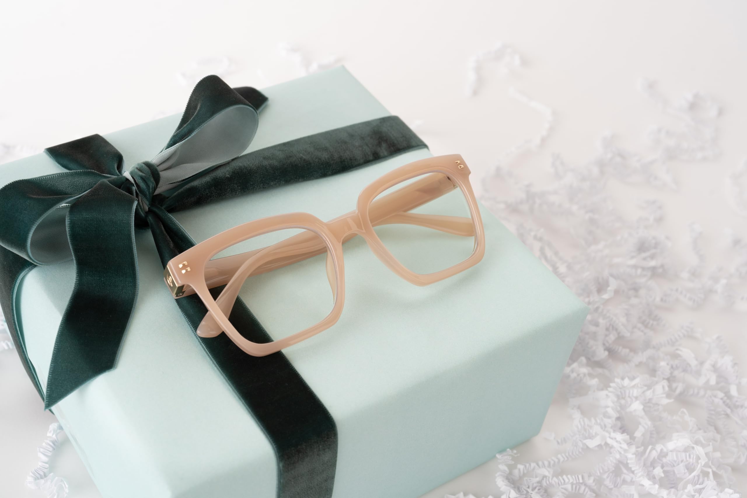 Peepers by PeeperSpecs Gafas de lectura con bloqueo de luz azul para mujer y gafas sin corrección
