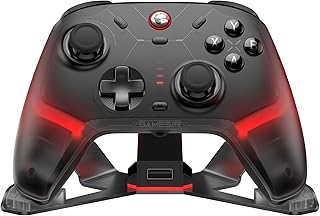 GameSir Cyclone 2 Wireless Controller - 1000Hz Polling Rate, TMR Joysticks, Hall/Micro 2-in-1 Triggers for PC/Switch/Switch 2/Android/iOS, PC Gaming Controller with Charging Dock (Black)