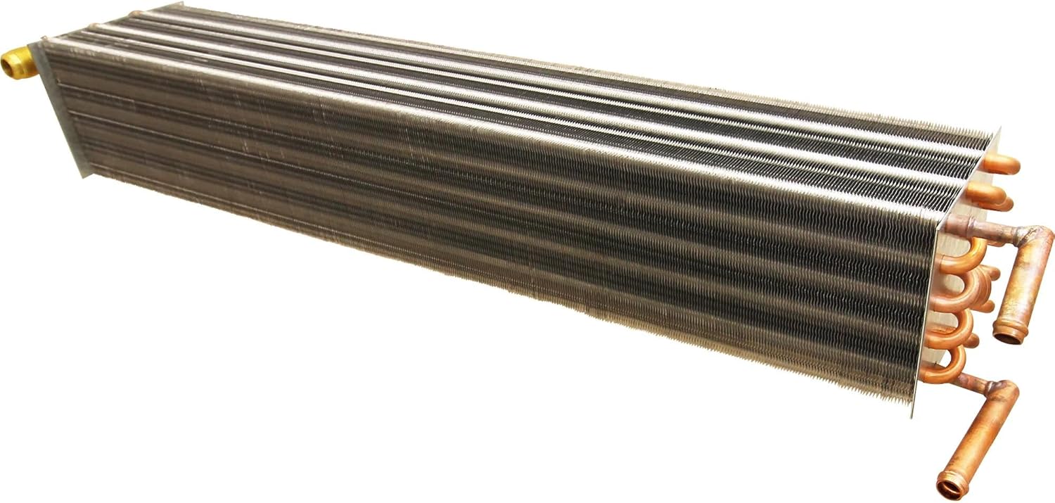 F66203 F64906 Bulb Valve Type Evaporator With Heater Core 37" x 5" x 7.5" Fits Case Tractors 3294 3394 3594 4494 4694