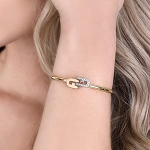 Amazon | [フルラ] FURLAACCESSORY アクセサリー ARCH DOUBLE BANGLE  