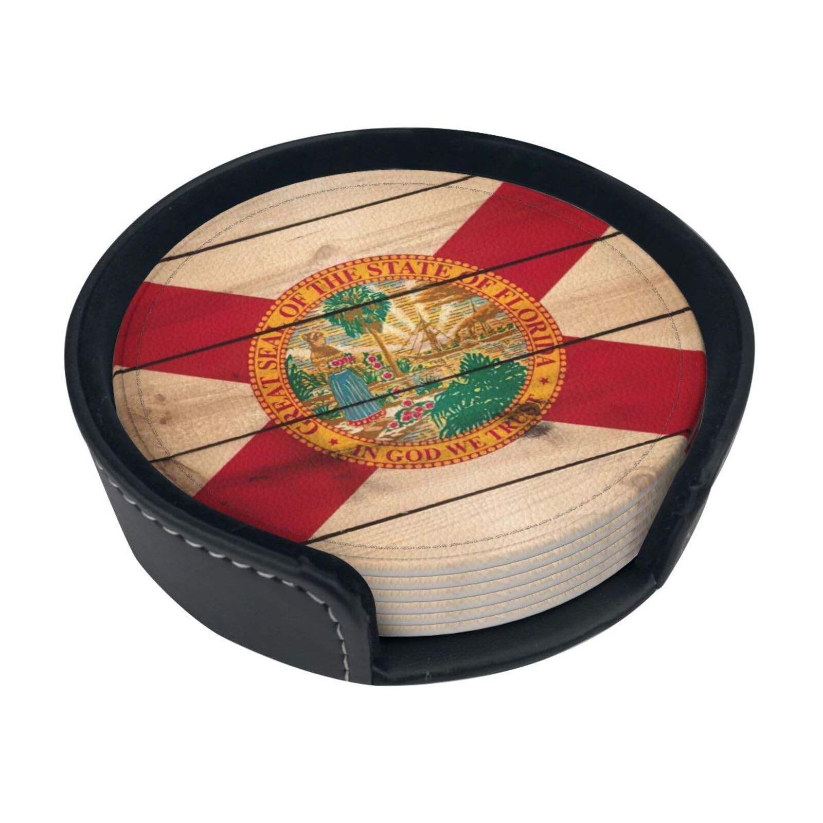 Dessous de verre Floride lot de 6 sous-verre boisson décoration maison