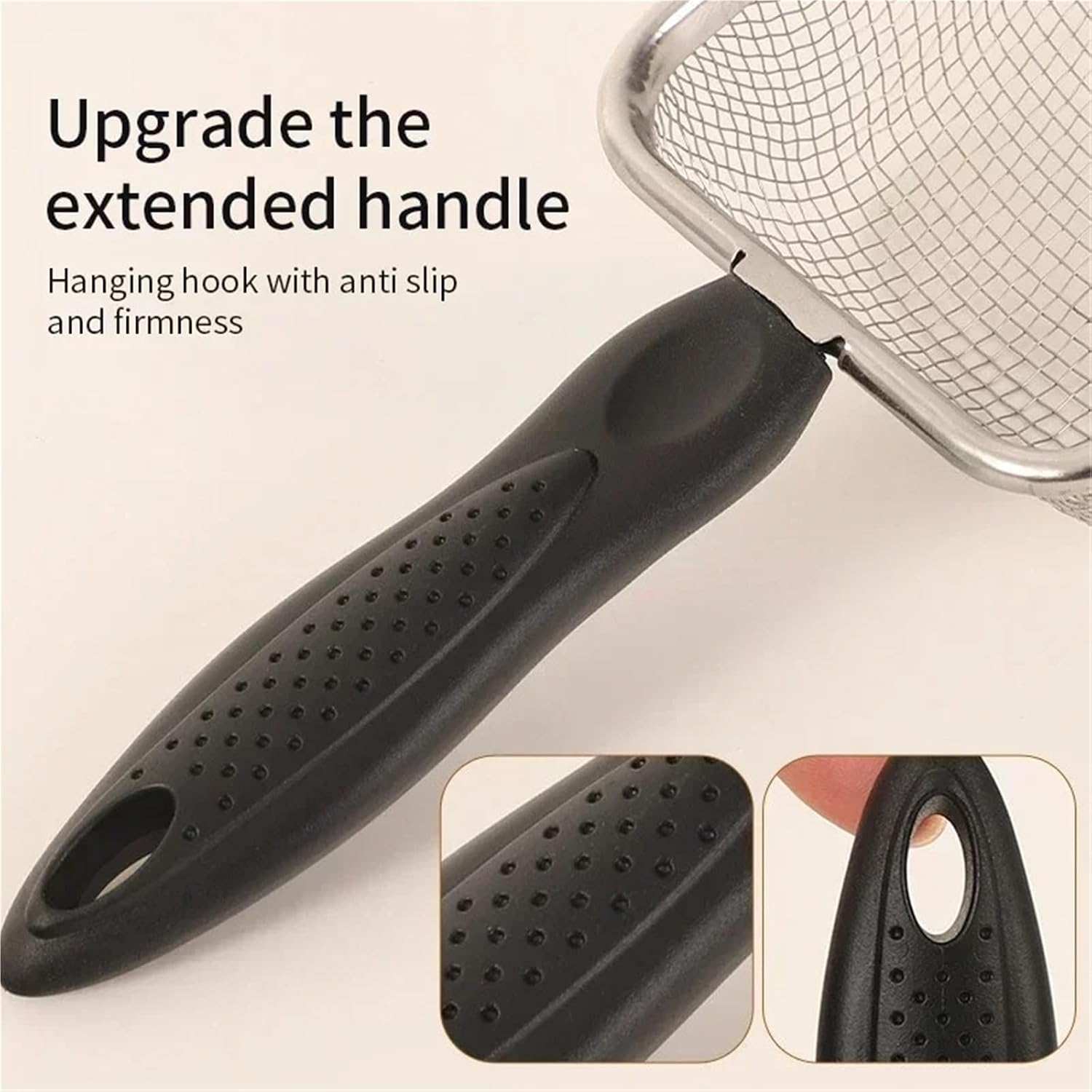 Fine Hole Stainless Steel Cat Litter Scoop, Small Hole Poop Shovel Tool with Cleaning Brush(2.0 2.8 mesh Sets)