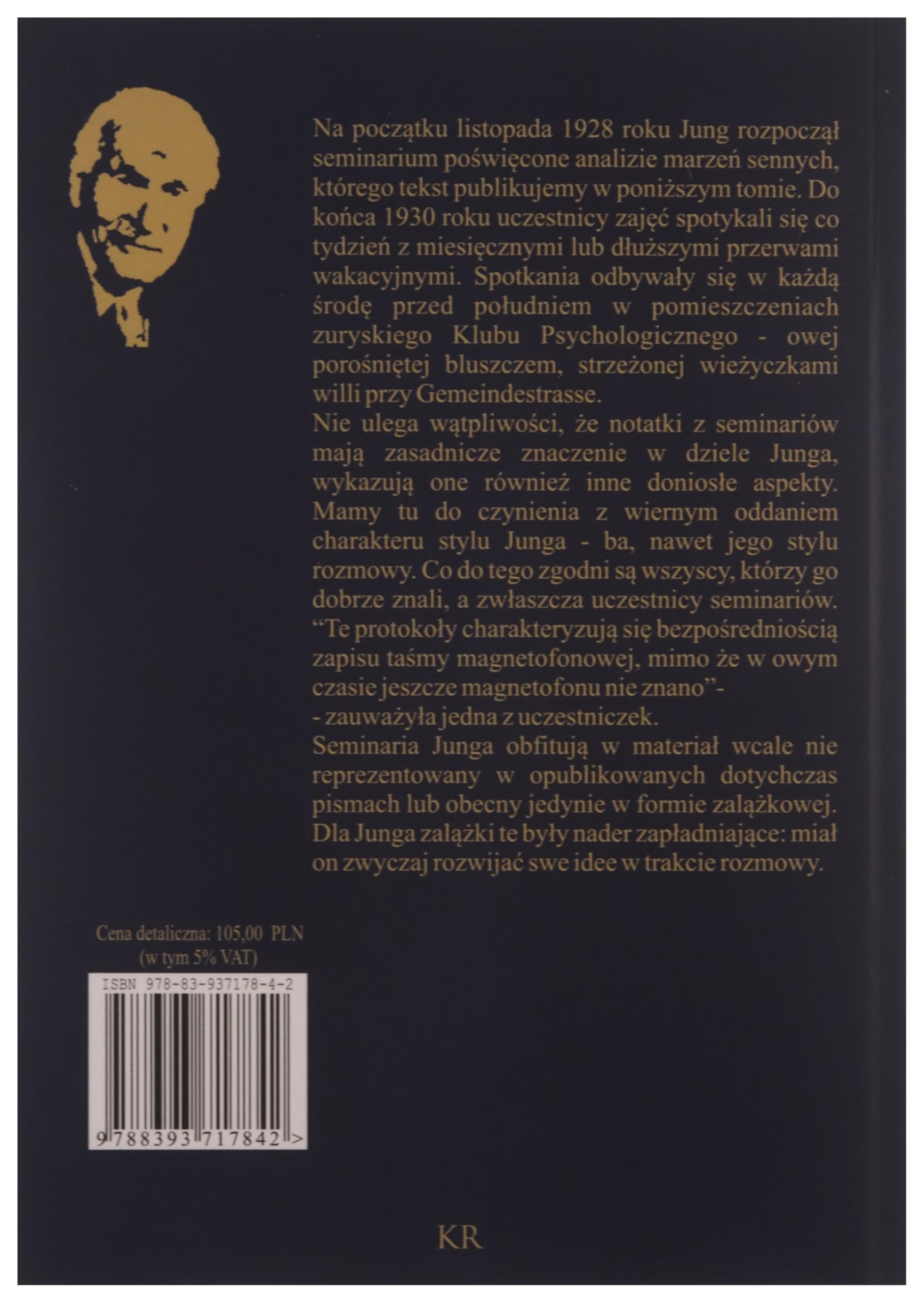 Analiza marzeń sennych według notatek z seminariów 1928-1930