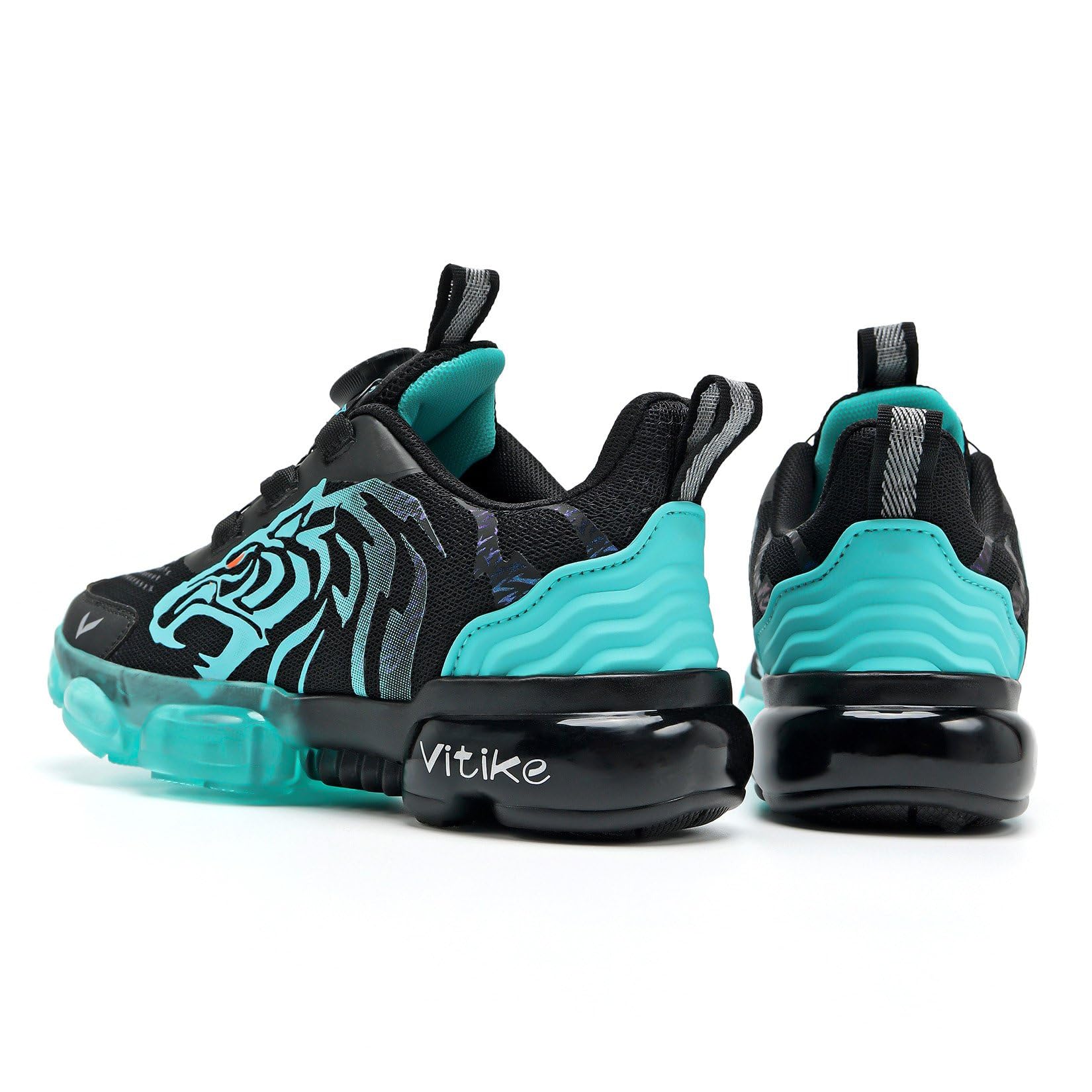 Unisex Kinder Sneaker Jungen Turnschuhe Mädchen Sportschuhe | Kinderschuhe mit Drehverschluss, Atmungsaktiv, Leicht, Dämpfend, Outdoor, Schule, Laufschuhe, Hallenschuhe