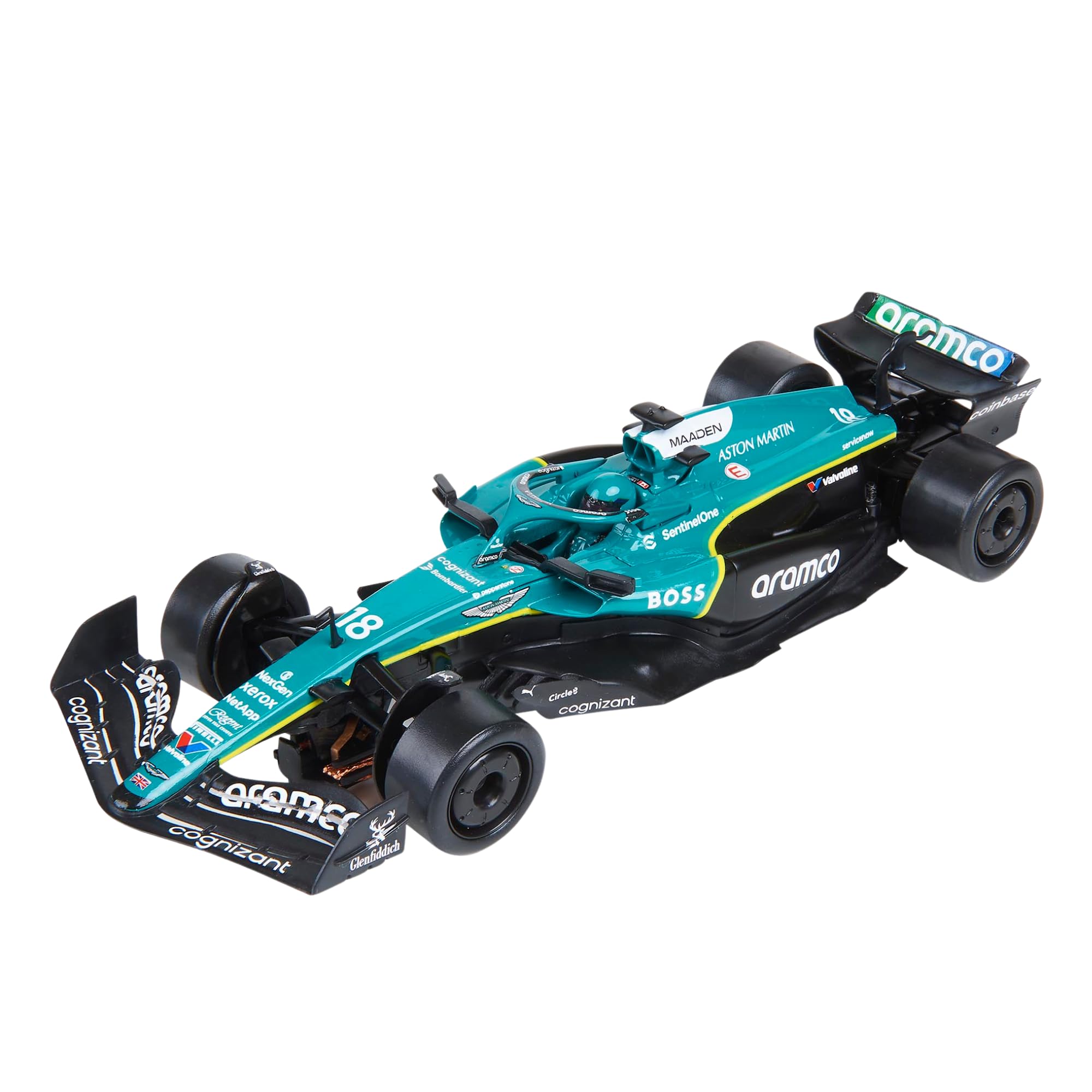 SCALEXTRIC - Advance Racing Vehicle - Slot Car - Scale 1:32 (Aston Martin Formula 1 - Stroll '25)