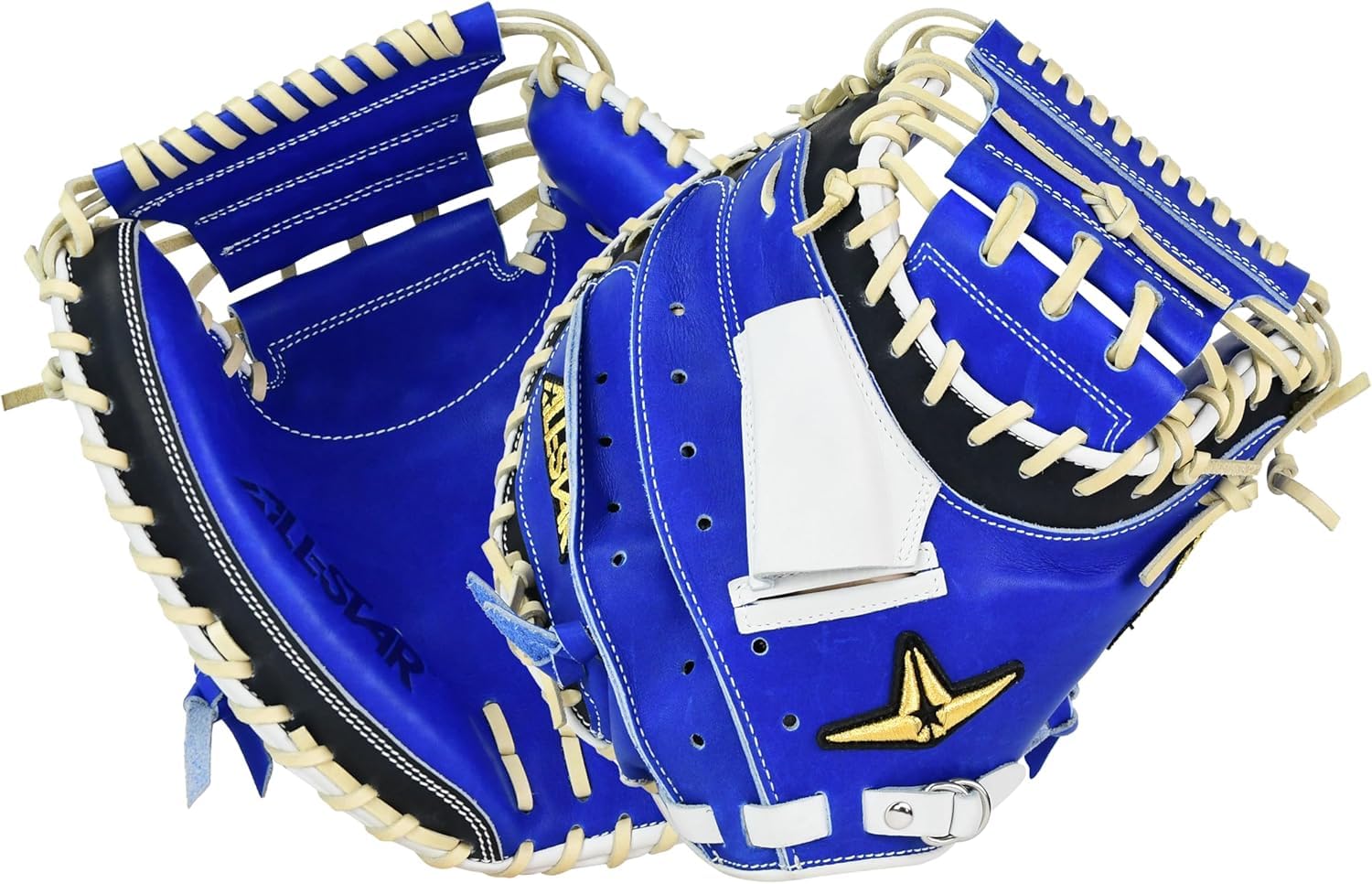 All-Star Pro Elite 34” Japan Series Catcher’s Mitt Premium Japanese Kip Leather Baseball Glove Pro Pattern Right Hand Throw Durable Elite Performance Gear