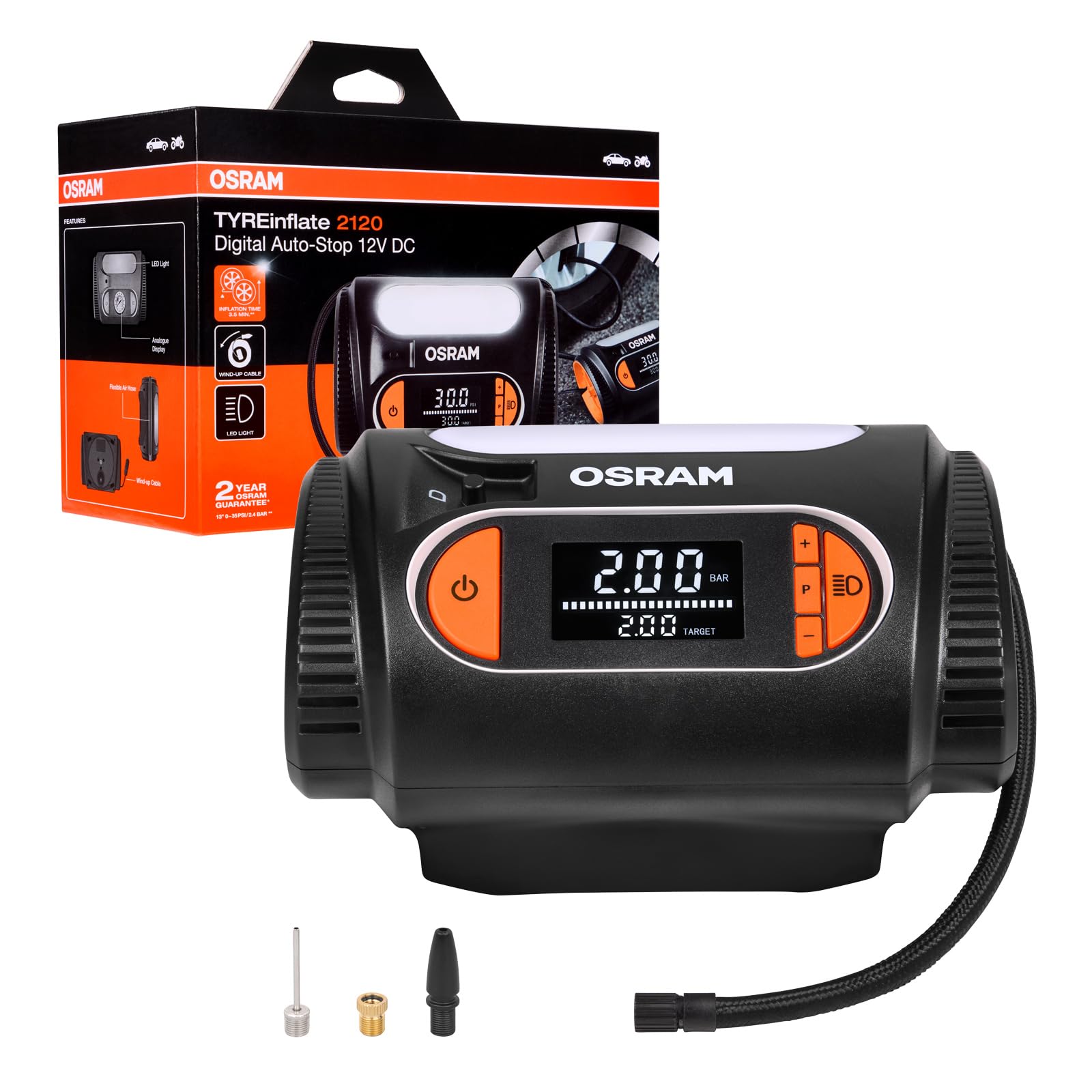 OSRAM OTI2120 Reifendruckprüfer