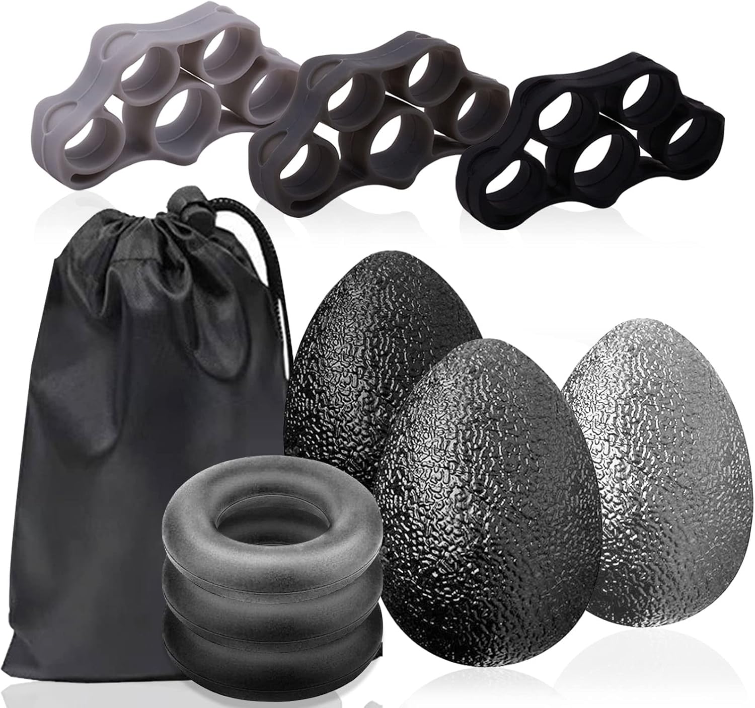 Upgraded Hand Grip Strength Trainer, Finger Exerciser