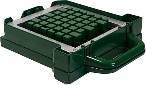 Prince Castle Saber King - Juego de cuchilla y empujador de lechuga de repuesto para picadora de cocina, 1 x 2 pulgadas, cuchilla comercial para