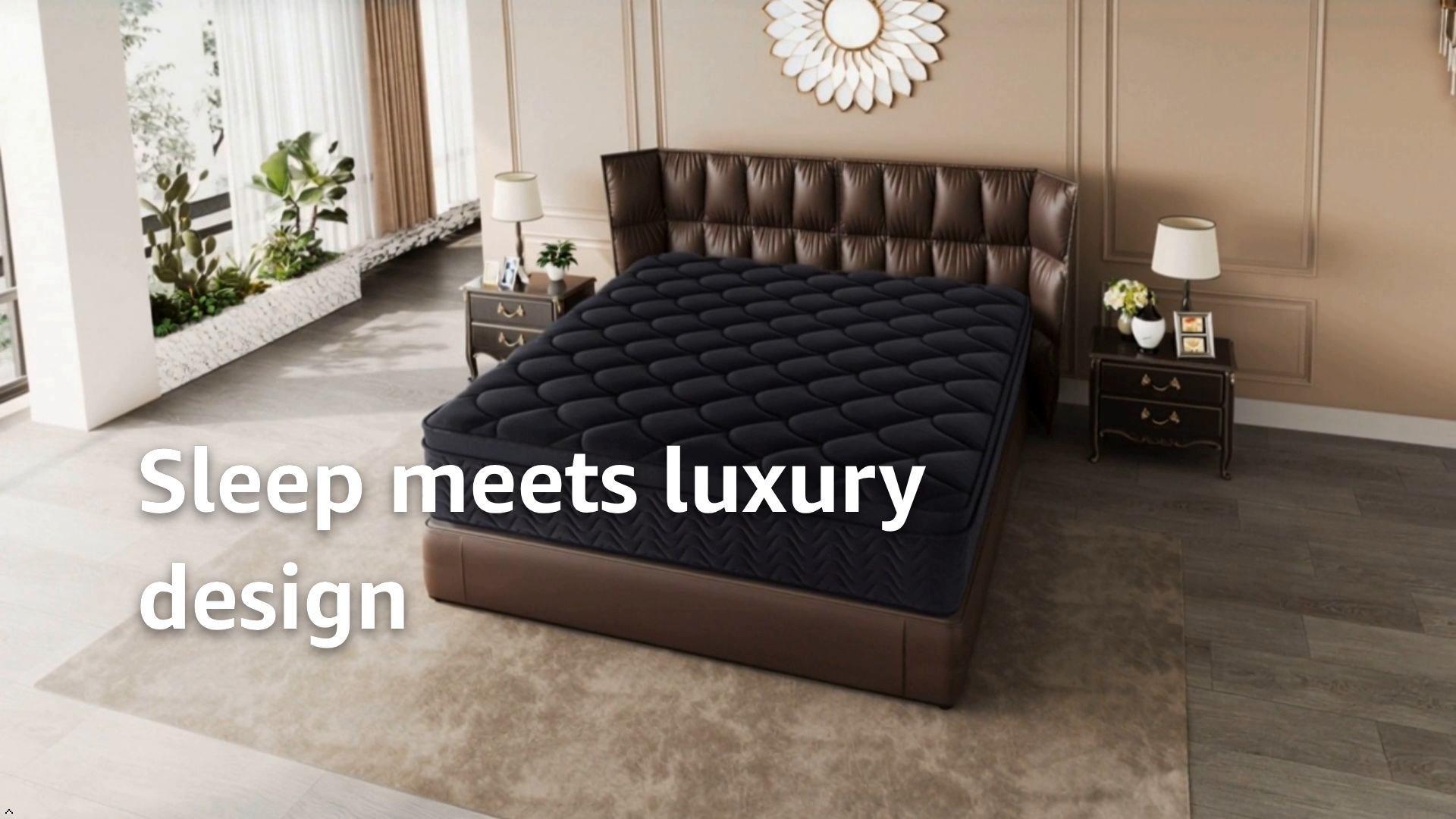 Amazon.com: QOFYU Premium 12 Inch Queen Size Mattress - Black