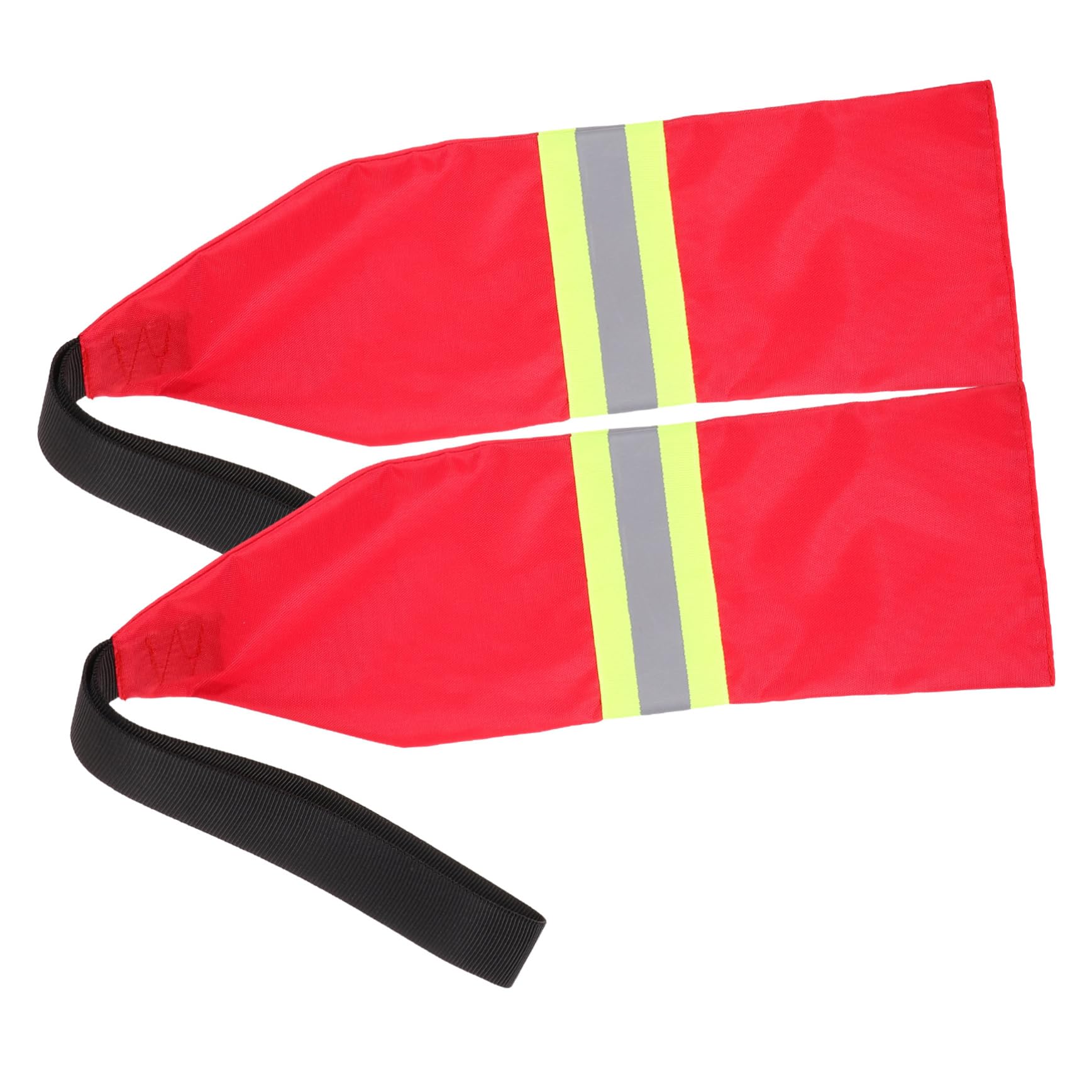 Kisangel Banderas De Seguridad para Kayak Bandera Reflectante Oxford para Remolque De Y Kayaks Accesorios De Alta Visibilidad para Navegación Segura 2 Piezas X 4