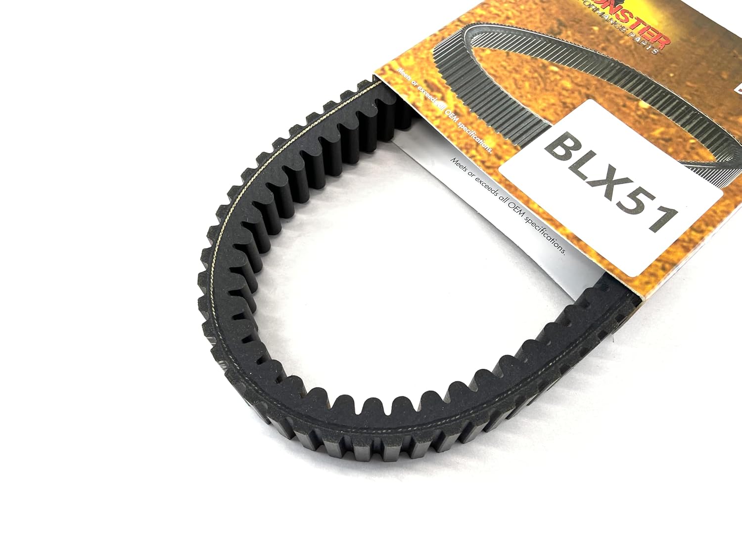 Monster Performance Drive Belt for Polaris 3211218 Heavy Duty Aramid Optimal Grip Long-Life Design Quality Tested Guaranteed Fit