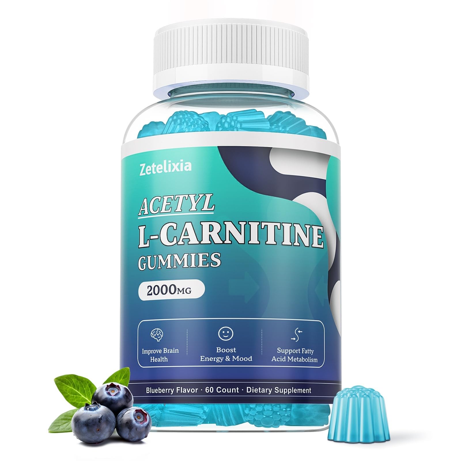 Amazon.com: Zetelixia Sugar Free Acetyl L-Carnitine Gummies, L