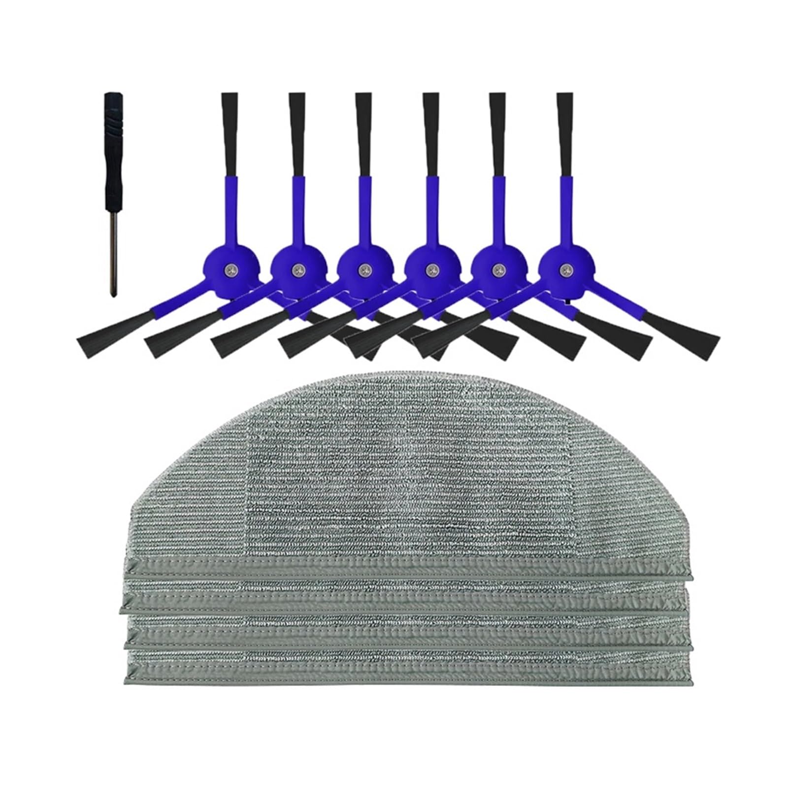 Accessories Compatible With Eufy RoboVac X8 Hybrid RoboVac X8 Robot Vacuum Cleaner Main/Side Brush Mop Cloth Hepa FIlter Pats Replacement