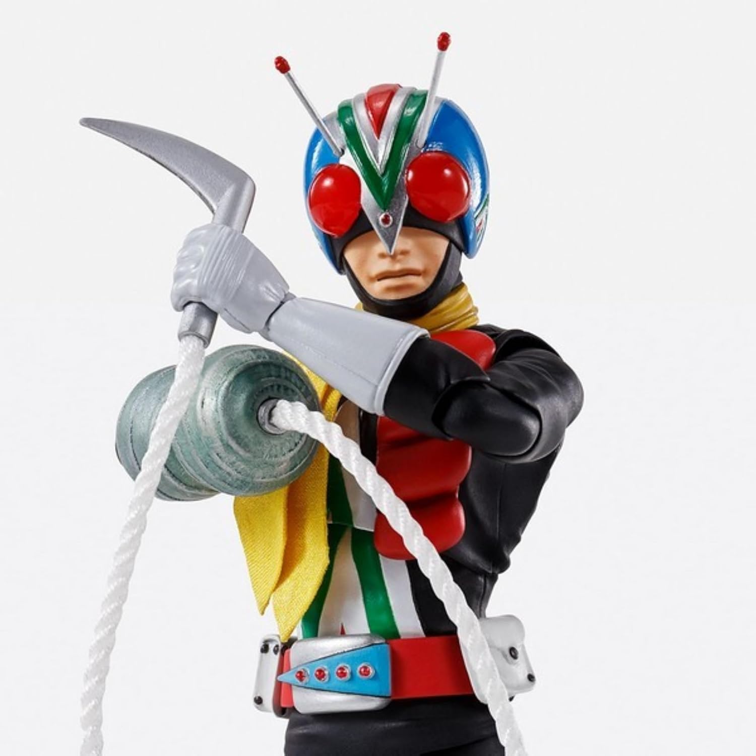 bandai spirits S.H. Figuarts Kamen Rider V3 Rider Man, Approx. 5.7 inches (145 mm), ABS & PVC, Pre-painted Action Figure S.H. Figuarts