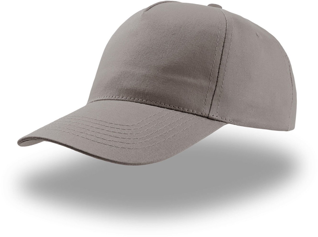 Atlantis Men's Grey Start 5 Cap 5 Panel - Os