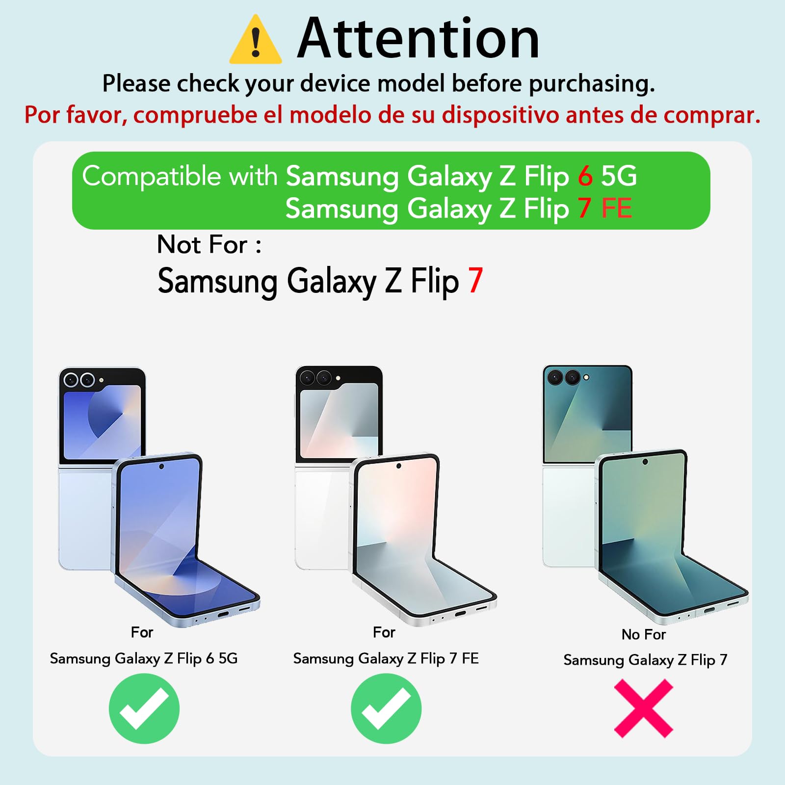 USTIYA Funda para Samsung Galaxy Z Flip 6 5G acrílico transparente + TPU cuatro esquinas funda protectora transparente sin amarilleamiento (transparente)