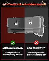 Vista 6 de Interruptor de bloqueo de puerta de repuesto para Chevy Silverado 1500 2500HD 2008-2013 GMC Sierra 1500 2500 HD 2008-2013 GMC Sierra Denali 2500HD