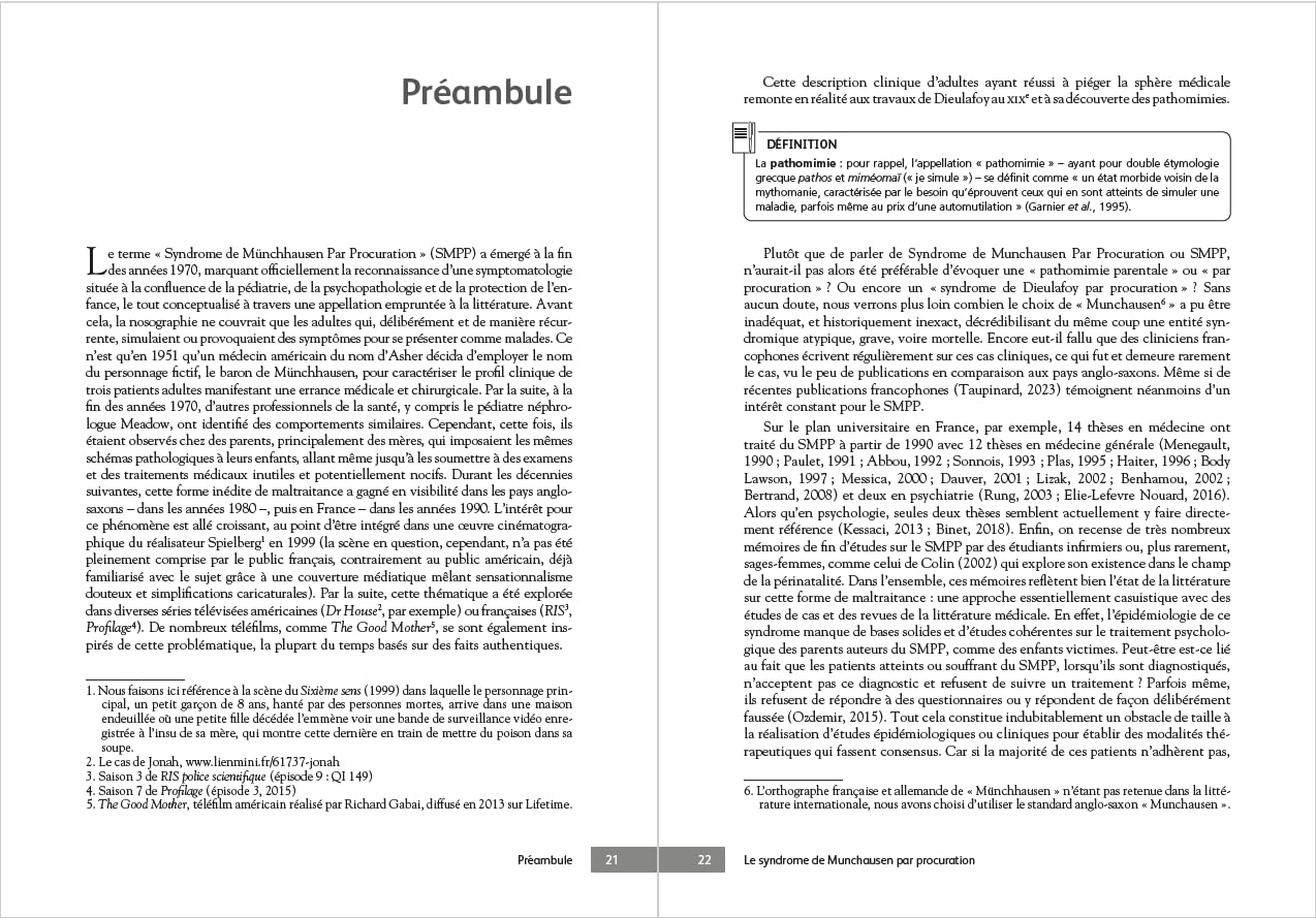 Le syndrome de Munchausen par procuration: Comprendre, évaluer et prendre en charge