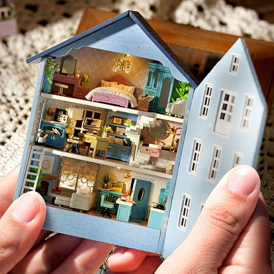 背景ボード　組み立て式木製ドールハウス　No.1　Natural 616K9EHVi3L._UF894,1000_QL80_.jpg