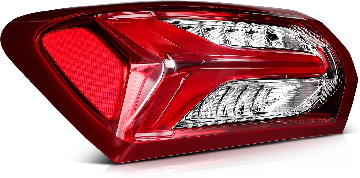 Taillight Assembly Fit for Chevy Malibu 2019-2022 Left Side Lens Color Clear GM2804143 84595944