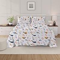 Vista 11 de Sábanas 100% de algodón egipcio, tamaño California King, 1000 hilos, sábanas transpirables de lujo, 4 piezas, tamaño King, juego de sábanas de fibra