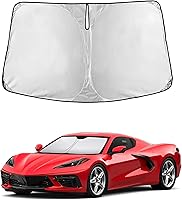 Vista 76 de EcoNour Parasol para Subaru Crosstrek 2013-2015 2016 2017, visera solar para parabrisas delantero y ventana, bloqueador de calor UV y protector