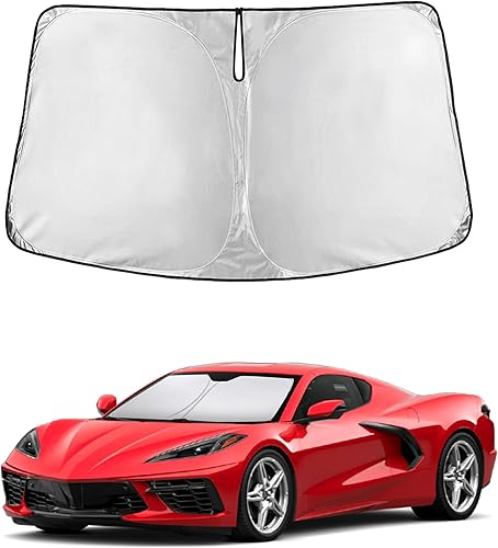 Miniatura 76 de EcoNour Parasol para Subaru Crosstrek 2013-2015 2016 2017, visera solar para parabrisas delantero y ventana, bloqueador de calor UV y protector