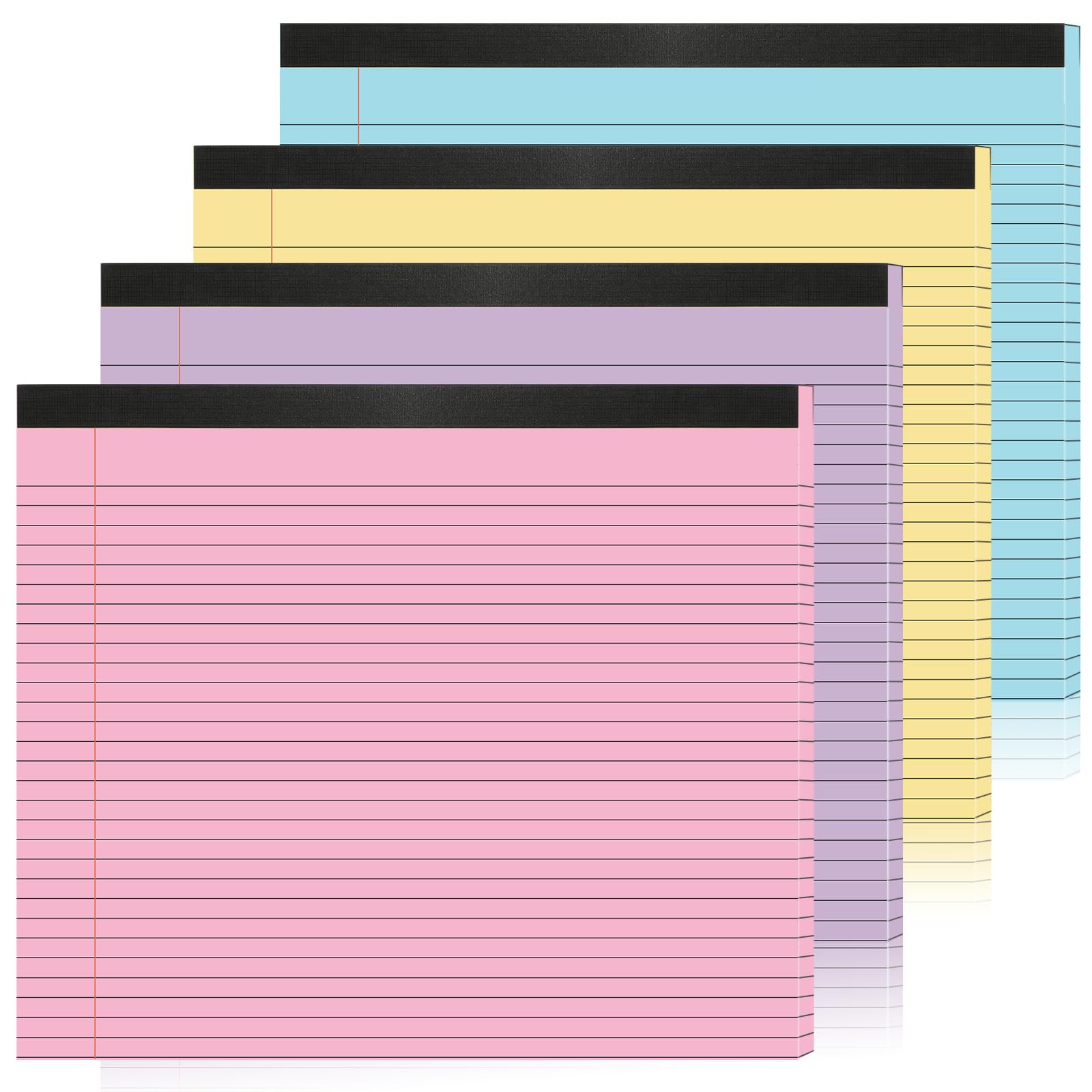 Bloc-notes format légal pastel pour structurer vos notes sans taches d'encre - 8