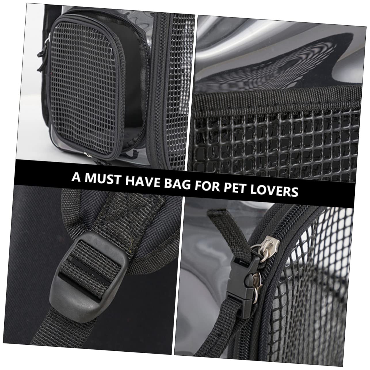 TOYANDONA Zaino per Animali Domestici Portatile per Gatti da Trasportare all Aperto Design Curato nei Minimi Dettagli Facile da Usare per Gite e Viaggi