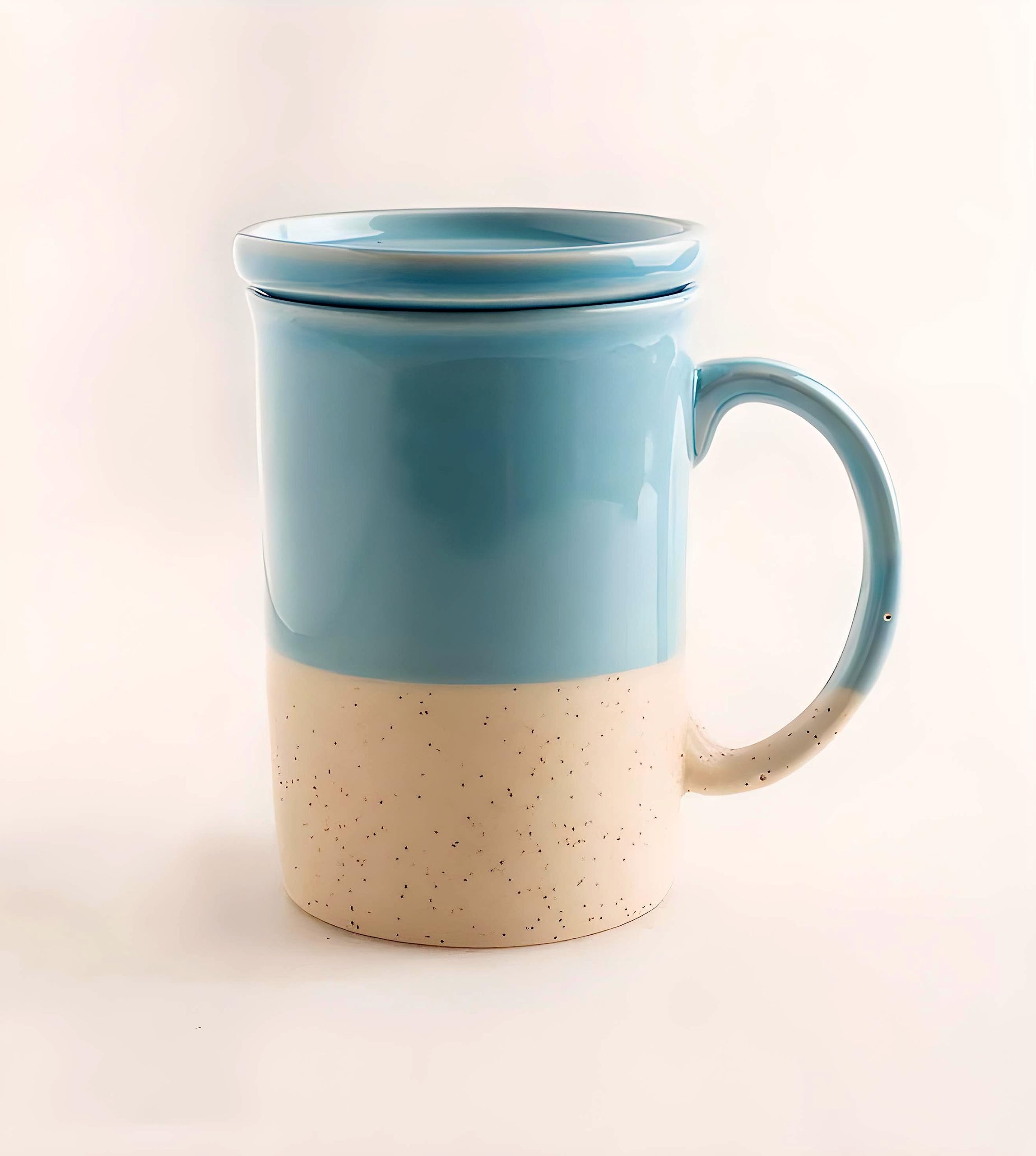 Bodhi House Ceramic Hand Glazed Tea and Coffee Mug with Coaster - 200ml | Set of 2 | Microwave & Dishwasher Safe | for Home Office - Sky Blue (B0CBVGC89N) Amazon Price History, Amazon Price Tracker