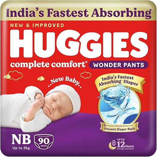 Huggies Complete Comfort Wonder Pants 90 Count