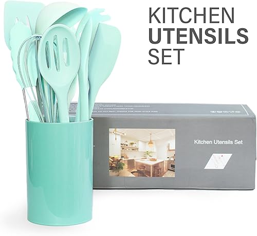 Miniatura 2 de Juego de utensilios de cocina de silicona  Juego de 12 utensilios de cocina de silicona  Herramientas de cocina de silicona de grado alimenticio