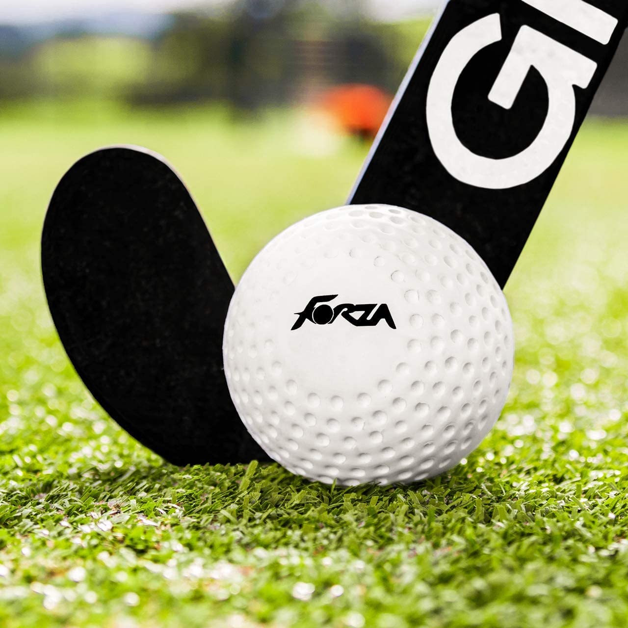 FORZA Palle Da Hockey Su Prato - [Pacco Da 6/12] | Palline Bianche FIH Regolamentari - Attrezzatura Hockey Professionale | Palle 155g Per Partite O Giochi - Ideale Per Qualsiasi Superfice