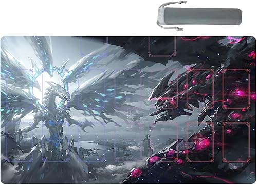 Vista 34 de ygo playmat Duel Mat Gaming Competition Pad Mat Card Binder Deck 23.6 x 13.7 pulgadas (10) 10,14,1,11,12,15,16,17,4,7,8,9