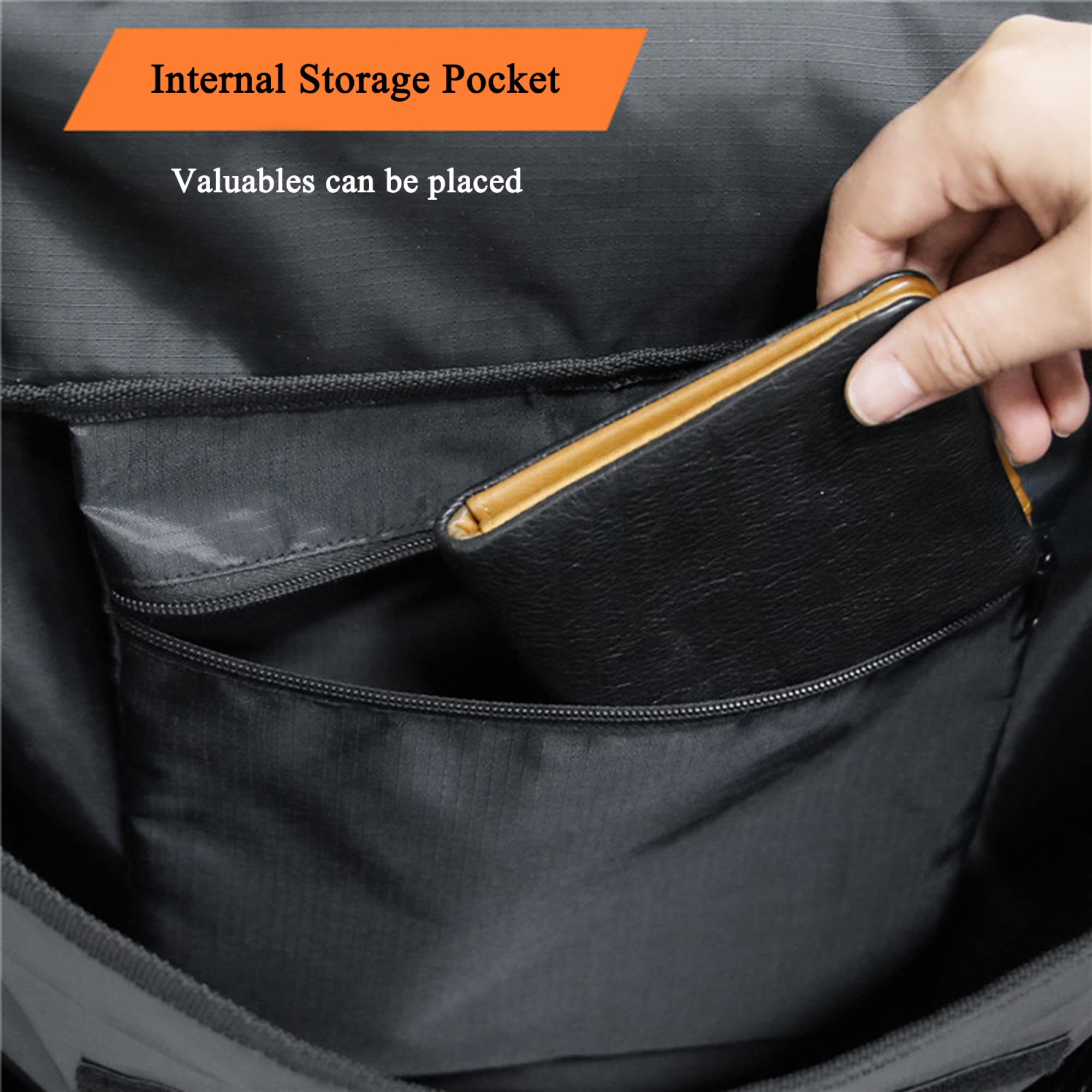 Organizador de Bolsas para andadores, Bolsa de Accesorios Impermeable con Tira Reflectante y Gran Capacidad Universal para andadores, Scooters o andadores con Ruedas