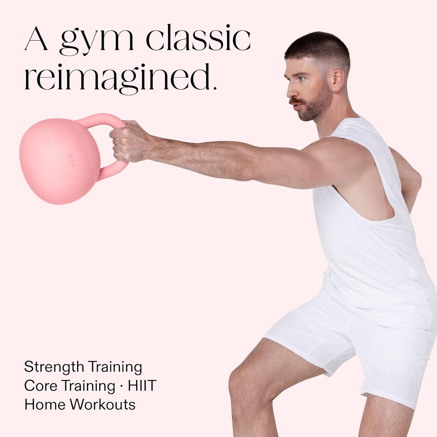 Bala Kettleball, Soft Kettlebell for Women - Kettlebells Strength & Core Training Equipment for Home Gym Workouts - Anti-Slip Grip Exercise Weights with Cushioned Impact-Resistant Base - Image 4