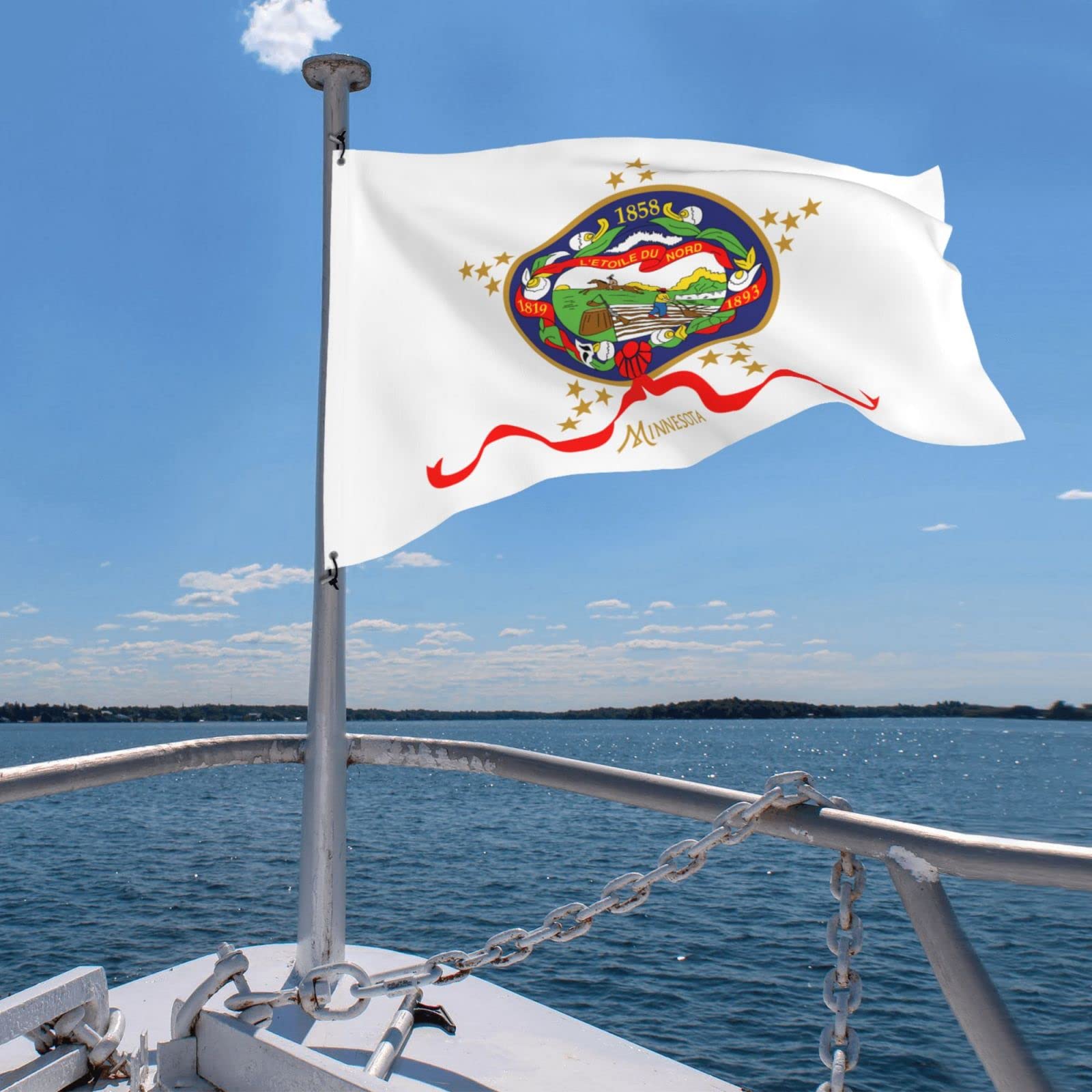 Amazon.com : Durable Flag Of Minnesota (1893-1957) Flags for