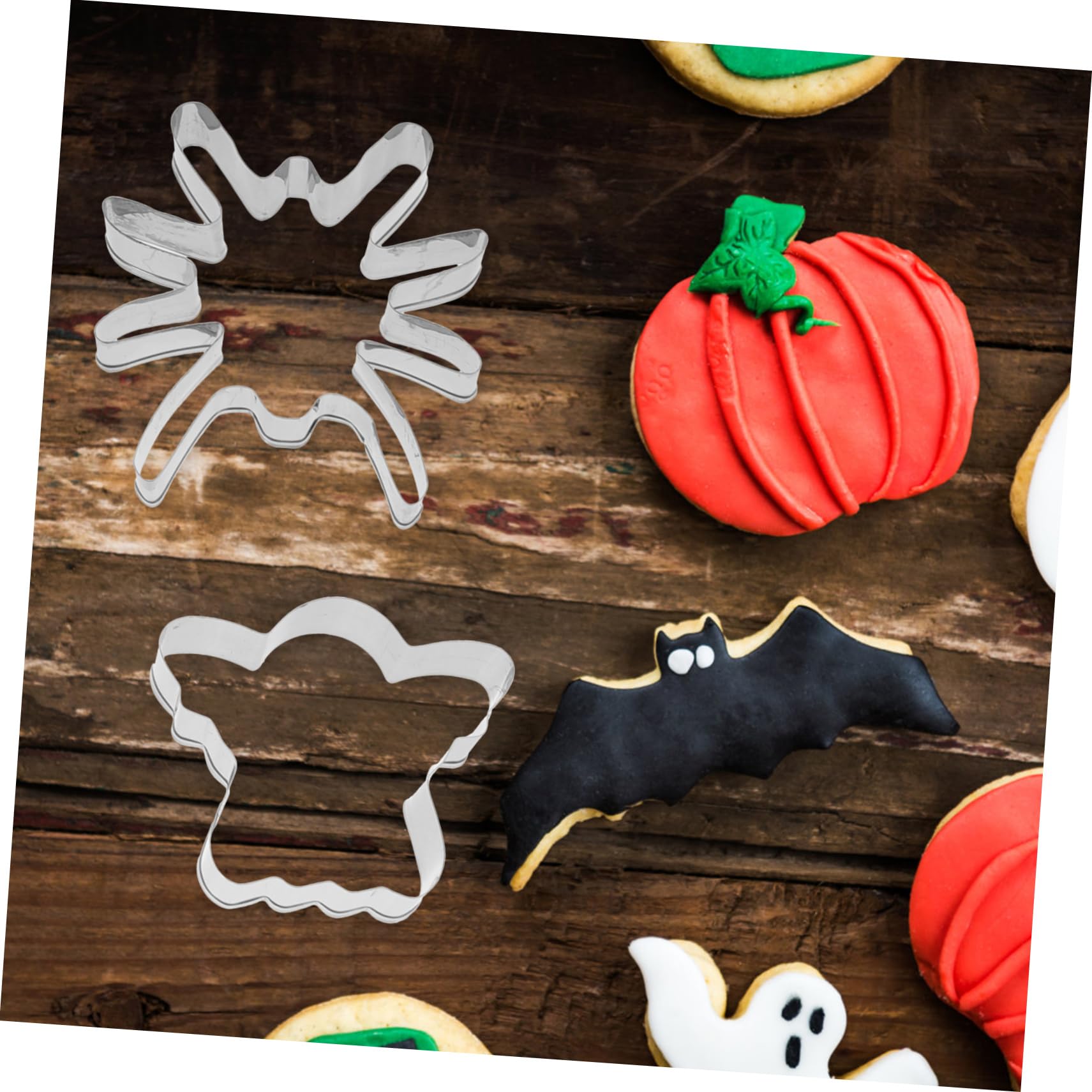 PRETYZOOM 36 Stk Backform Halloween-Keksform wiederverwendbarer Keksausstecher halloween dekoration halloween-dekoration schneidematte Kekse praktischer Keksausstecher schöner